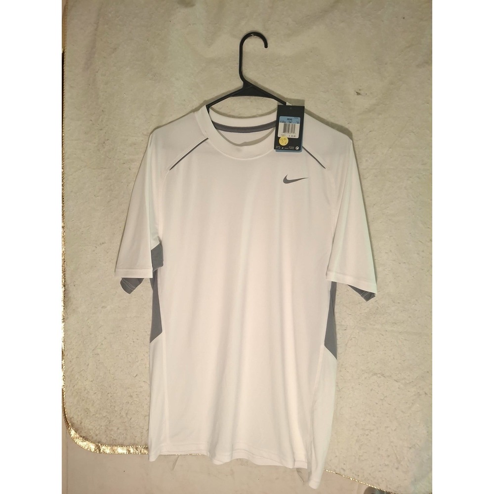 Mens Nike T Shirt Short Sleeve Crew Neck Dri Fit Size Medium